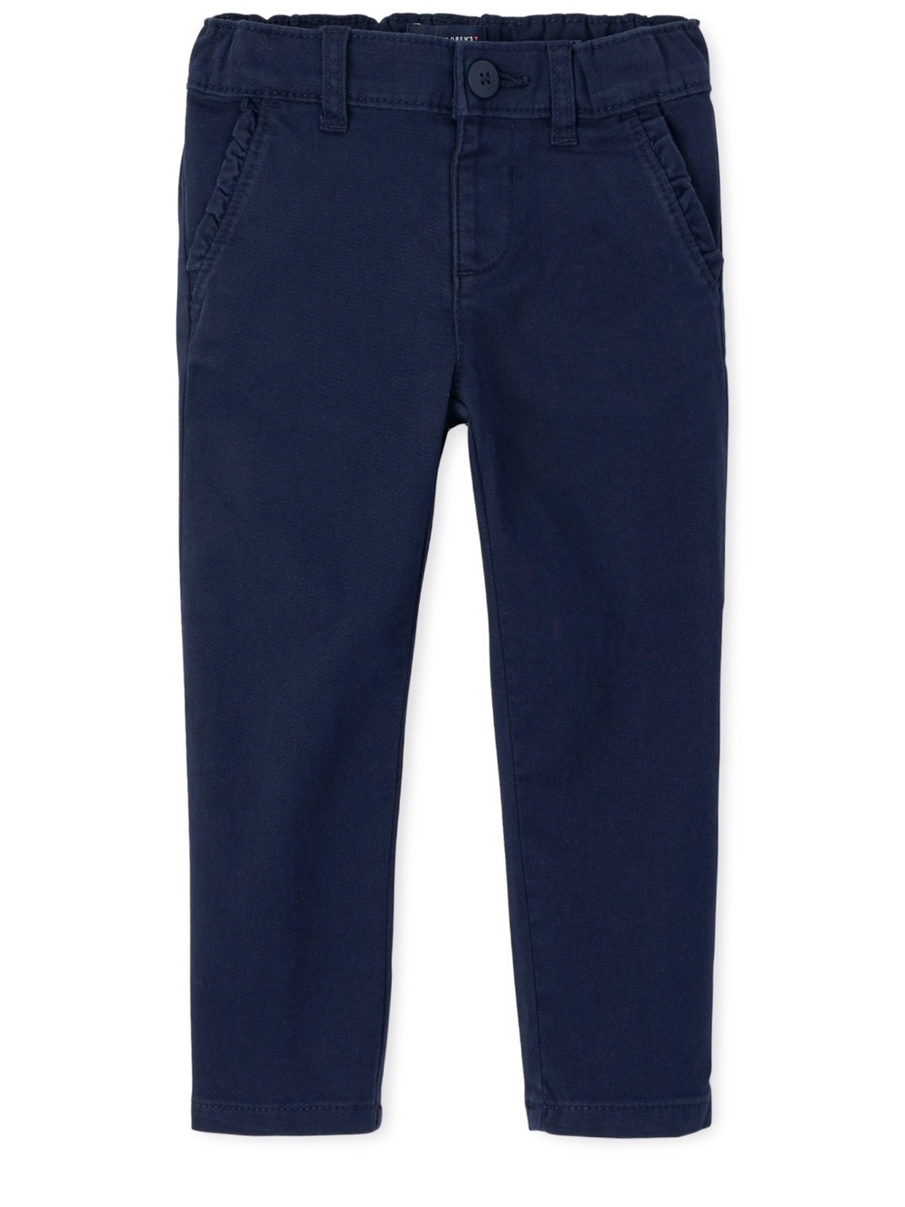 The Children's Place - Toddler Girls Navy Stretch Skinny Chino Pants 2- Pack